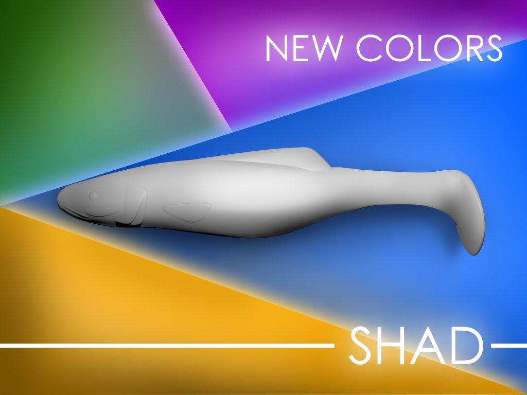 SHAD - NEW COLORS